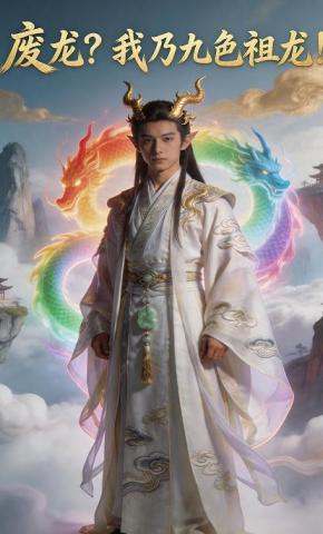 短剧《废龙？我乃九色祖龙！》海报