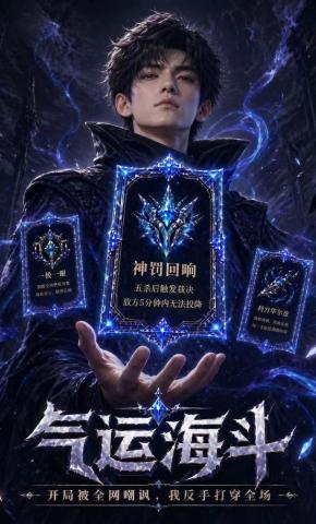 短剧《气运海斗》海报