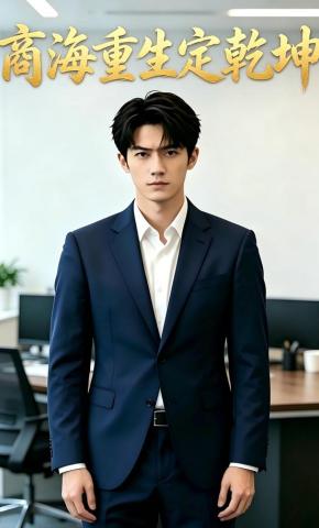 短剧《商海重生定乾坤》海报