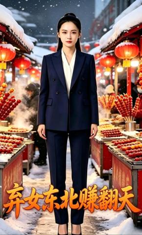 短剧《弃女东北赚翻天》海报
