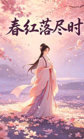 短剧《春红落尽时》海报