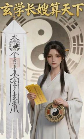 短剧《玄学长嫂算天下》海报