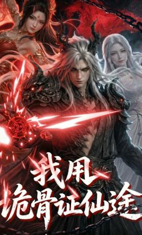 短剧《我用诡骨证仙途》海报