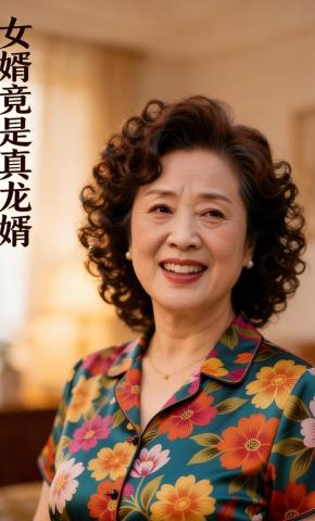 短剧《女婿竟是真龙婿》海报