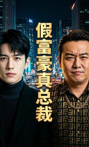 短剧《假富豪真总裁》海报