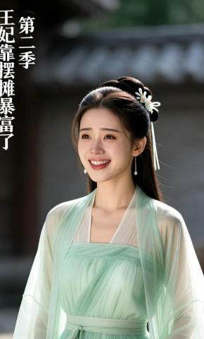 短剧《王妃靠摆摊暴富了（第二季）》海报
