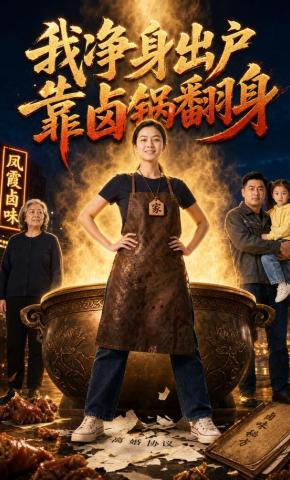 短剧《我净身出户靠卤锅翻身》海报