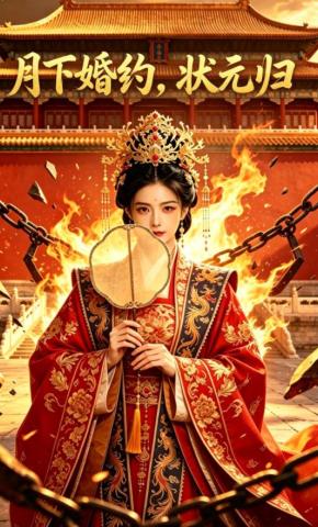 短剧《月下婚约，状元归》海报
