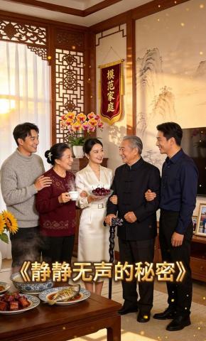 短剧《静静无声的秘密》海报