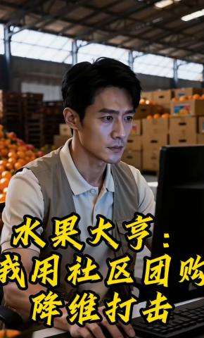 短剧《水果大亨：我用社区团购降维打击》海报