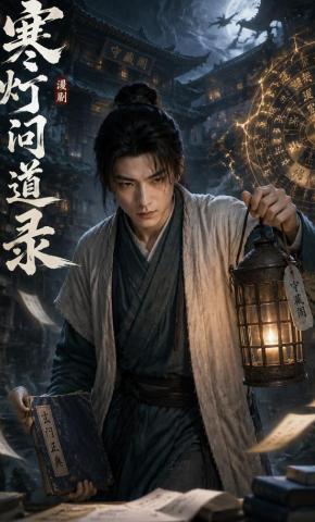 短剧寒灯问道录：守藏阁废徒借卷断邪阵海报