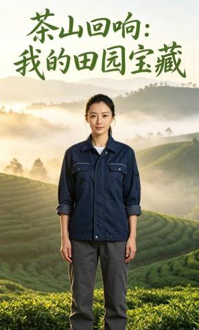 短剧《茶山回响：我的田园宝藏》海报