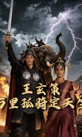 短剧《王玄策：万里孤骑定天竺》海报
