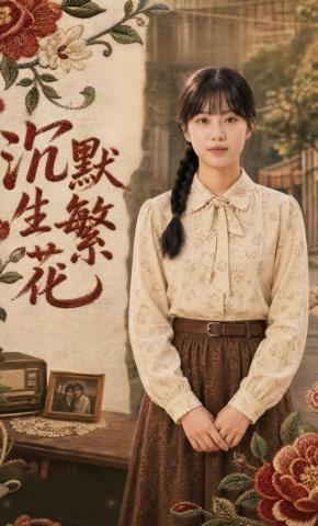 短剧《沉默生繁花》海报