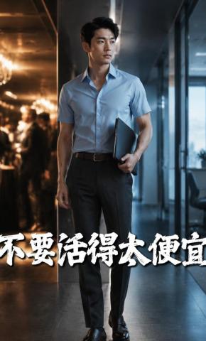 短剧《不要活得太便宜》海报