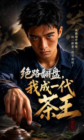 短剧《绝路翻盘，我成一代茶王》海报