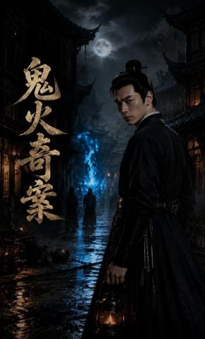 短剧《鬼火奇案》海报