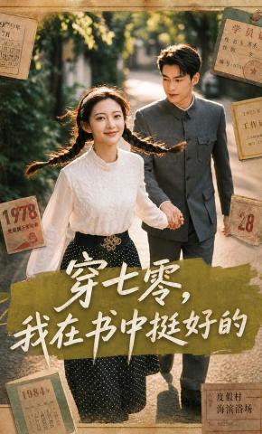 短剧《穿七零，我在书中挺好的》海报