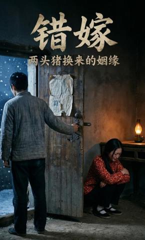 短剧《错嫁，两头猪换来的姻缘》海报