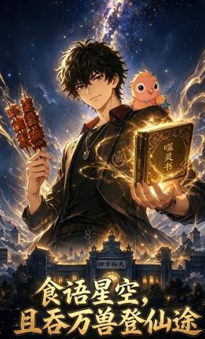短剧《食语星空，且吞万兽登仙途》海报
