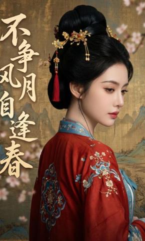 短剧《不争风月自逢春》海报