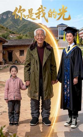 短剧《你是我的光》海报