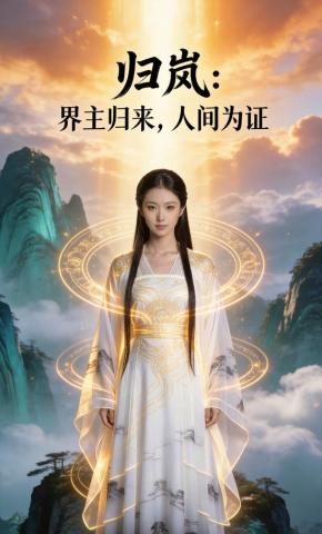 短剧《归岚：界主归来，人间为证》海报