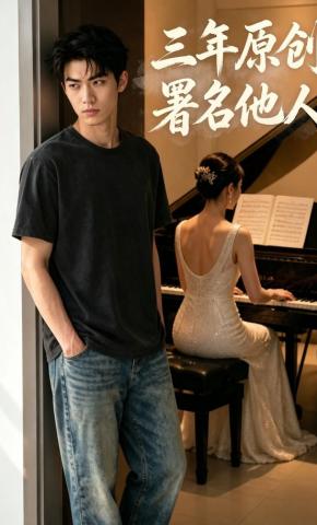 短剧《三年原创署名他人》海报