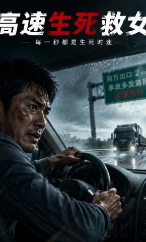 短剧《高速生死救女》海报