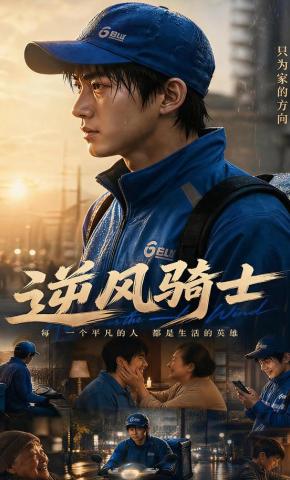 短剧《逆风骑士》海报