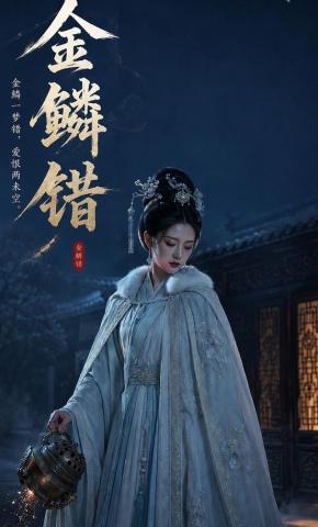 短剧《金鳞错》海报