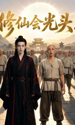 短剧《修仙会光头》海报