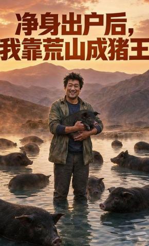 短剧《净身出户后，我靠荒山成猪王》海报