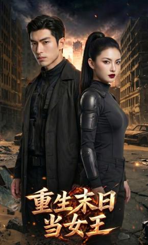 短剧《重生末世当女王》海报