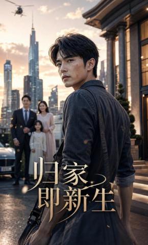 短剧《归家即新生》海报