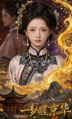 短剧《一梦醒京华》海报