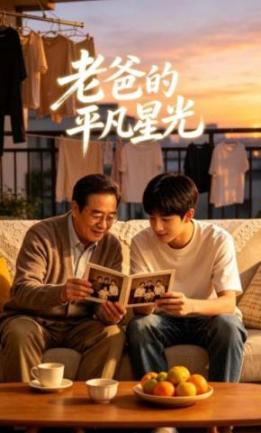 短剧《老爸的平凡星光》海报