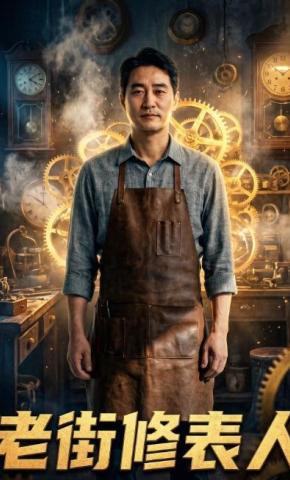 短剧《老街修表人》海报