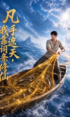 短剧《凡手遮天，我靠词条修仙第一季》海报