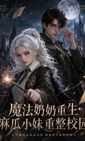 短剧《魔法奶奶重生，麻瓜小妹重整校园》海报