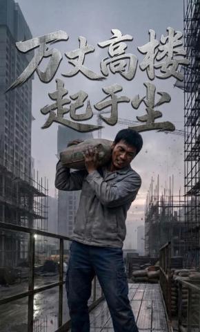 短剧《万丈高楼起于尘》海报