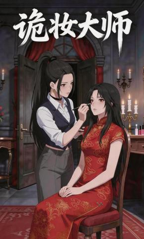 短剧《诡妆大师》海报