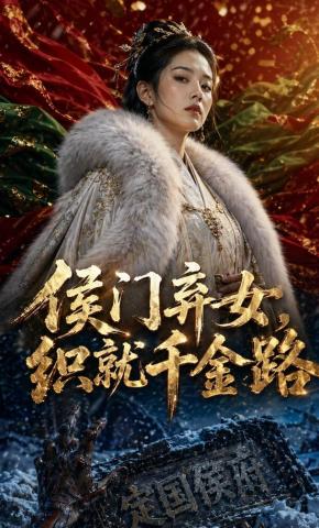 短剧《侯门弃女，织就千金路》海报