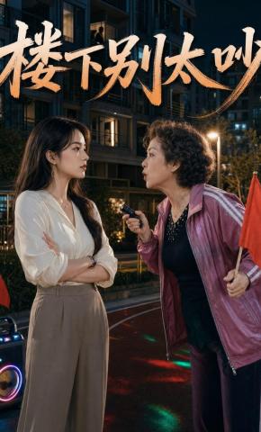 短剧《楼下别太吵》海报