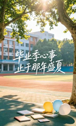 短剧《毕业季心事止于那年盛夏》海报