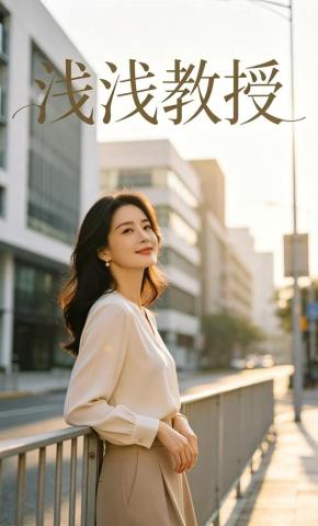 短剧《浅浅教授》海报