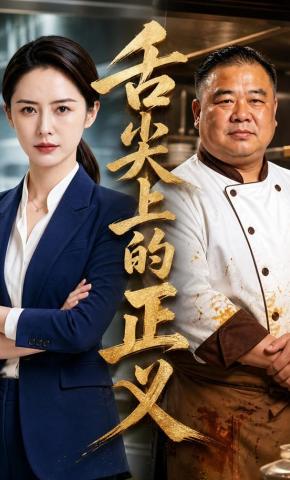 短剧《舌尖上的正义》海报
