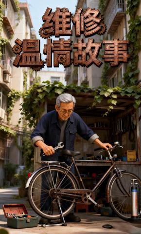短剧《维修温情故事》海报