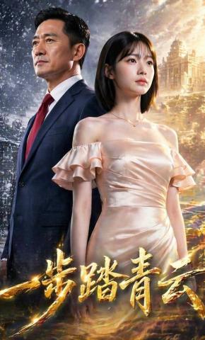 短剧《一步踏青云》海报