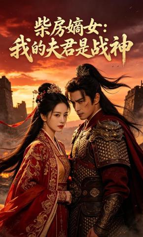 短剧《柴房嫡女：我的夫君是战神》海报